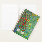 Jardin Agricole Gustav Klimt Avec Peinture De Fleu (Devant avec enveloppe)