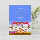 Jardin Anniversaire Fête Invitation (Debout devant)