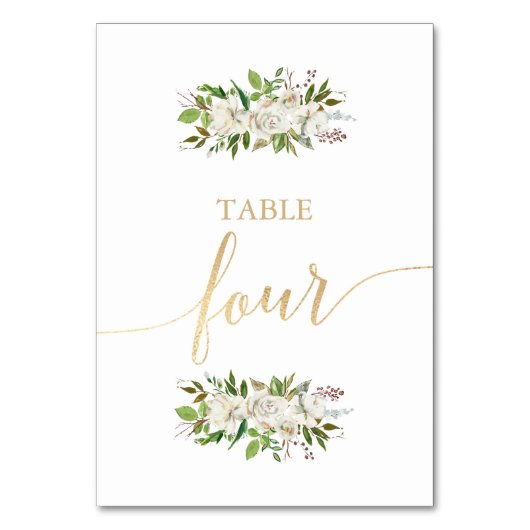 Jardin antique | CARTE D'OR MARIAGE Floral 4 (Par défaut)