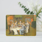 Jardin après-midi High Tea Women Invitation (Debout devant)