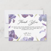 Jardin Aquarelle Iris Floral Merci de printemps