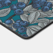 Jardin aux bleuets, bleu et gris (Coin)