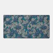 Jardin aux bleuets, bleu et gris (Recto)