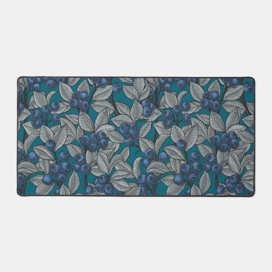 Jardin aux bleuets, bleu et gris (Recto)