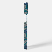 Jardin aux bleuets, bleu et gris (Côté droit)