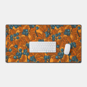 Jardin aux bleuets, bleu et orange (Clavier et souris)