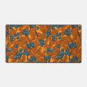Jardin aux bleuets, bleu et orange (Recto)