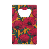 Jardin aux coquelicots rouges (Dos)