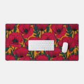 Jardin aux coquelicots rouges (Clavier et souris)