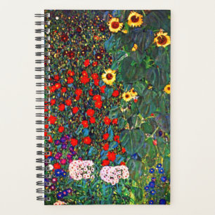 Jardin aux fleurs Gustav Klimt