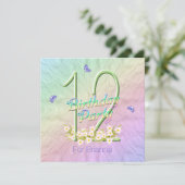 Jardin aux papillons Invitation à la fête du 12e a (Debout devant)