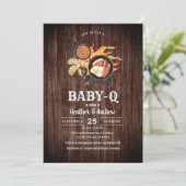 Jardin BabyQ Baby shower Invitation (Debout devant)