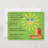 Jardin Barbecue Invitation (Dos)