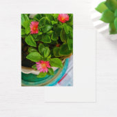 Jardin Bébé Rose Soleil Plante Dans Une Carte Prof (Bureau)