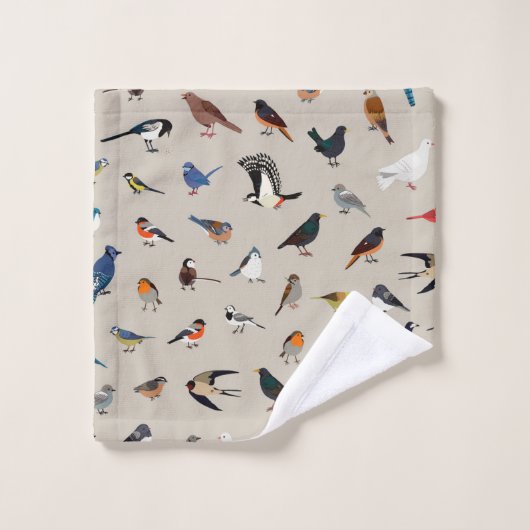 Jardin Birdies Two (Gant de toilette)