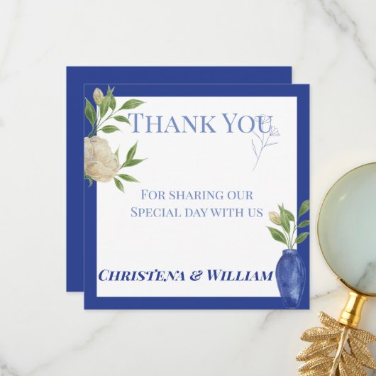 Jardin Bleu Enchanté Merci (Devant/Arrière en situation)