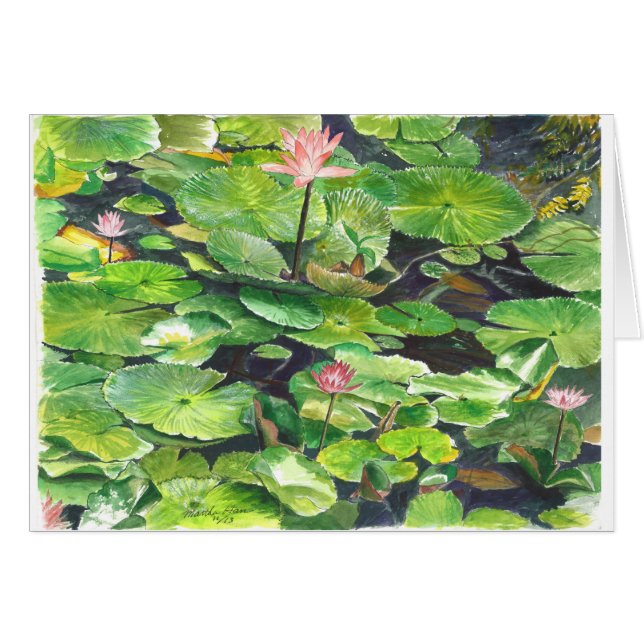 Jardin botanique à l'île de Kona (Devant horizontal)