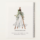 Jardin botanique bohème moderne teepee (Dos)