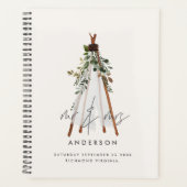 Jardin botanique bohème moderne teepee (Devant)