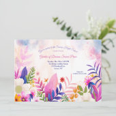 Jardin botanique des rêves Prom Invitations (Debout devant)