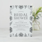Jardin botanique | Invitation de douche nuptiale (Debout devant)