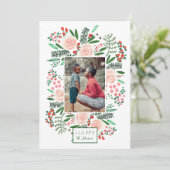 Jardin botanique Noël | CARTE PHOTO (Debout devant)