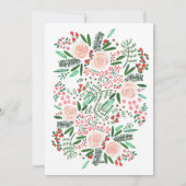 Jardin botanique Noël | CARTE PHOTO (Dos)