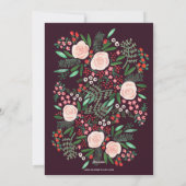 Jardin botanique Noël | CARTE PHOTO (Dos)