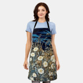 Jardin botanique romantique fleur sauvage tablier  (Porté)