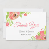 Jardin botanique rose corail clair Merci (Devant)