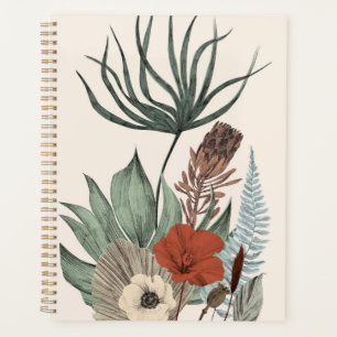 Jardin botanique vintage - Fleurs sauvages & Prote