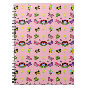 Jardin coloré Carnet spiral