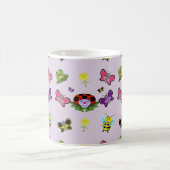 Jardin coloré classique Mug (Centre)