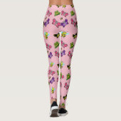 Jardin coloré Leggings (Dos)