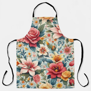 Jardin coloré Motif tablier