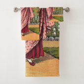 Jardin Cultivation Flower Woman Art Antique (En situation)