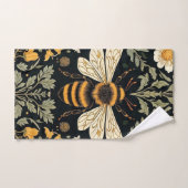Jardin d'abeilles vintage (Serviette à main)