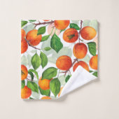 Jardin d'abricot 3 (Gant de toilette)