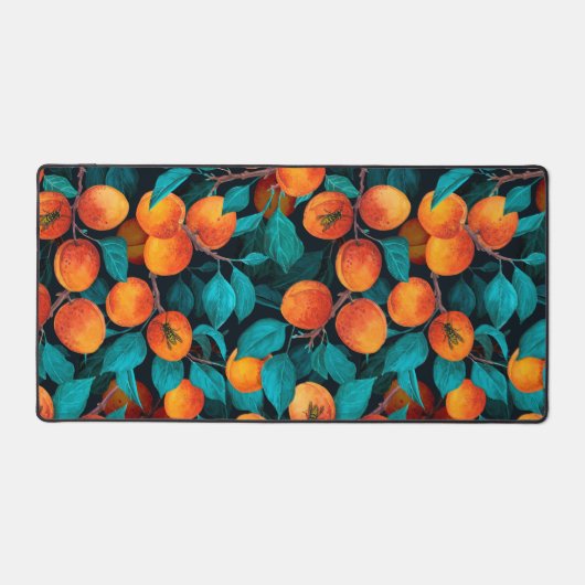 Jardin d'abricot bleu foncé (Recto)