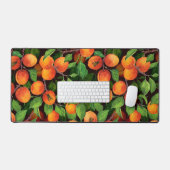 Jardin d'abricot sur vert foncé (Clavier et souris)