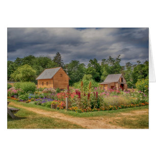 Jardin dans les Adirondacks