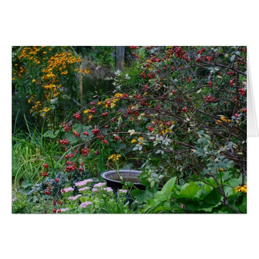 Jardin d'automne (Devant horizontal)