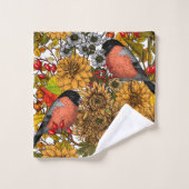 Jardin d'automne 1 (Gant de toilette)