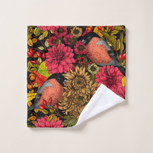 Jardin d'automne 2 (Gant de toilette)