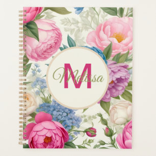 Jardin de campagne Roses et pivoines Floral