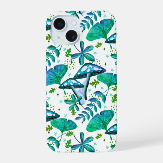 Jardin de champignons bleu (Verso)