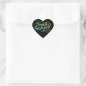 Jardin de Charlotte, Autocollant NC Heart (Sac)