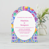 Jardin de citron jaune botanique Invitation de mar (Debout devant)