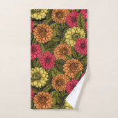 Jardin de Dahlia (Serviette à main)