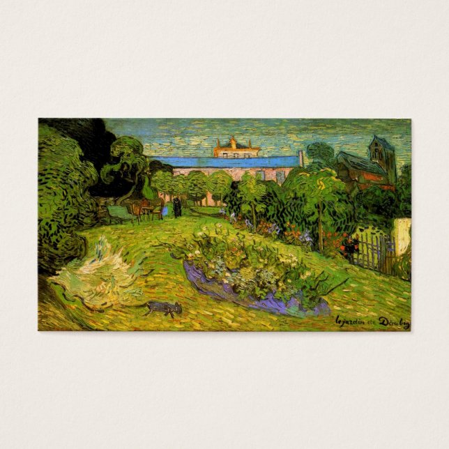 Jardin de Daubigny par Vincent van Gogh (Devant)